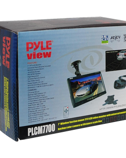 Pyle Plcm7700 Vehicle Car Van Jeep Rear View Backup Camera And Monitor Kit